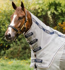 Horseware Couvre-cou Rambo Protector Argent/Gris