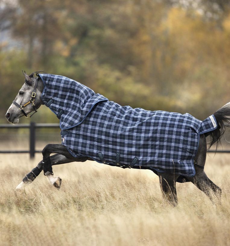 Horseware Rambo Plus Vari-layer Heavy Stable Rug 450g Navy