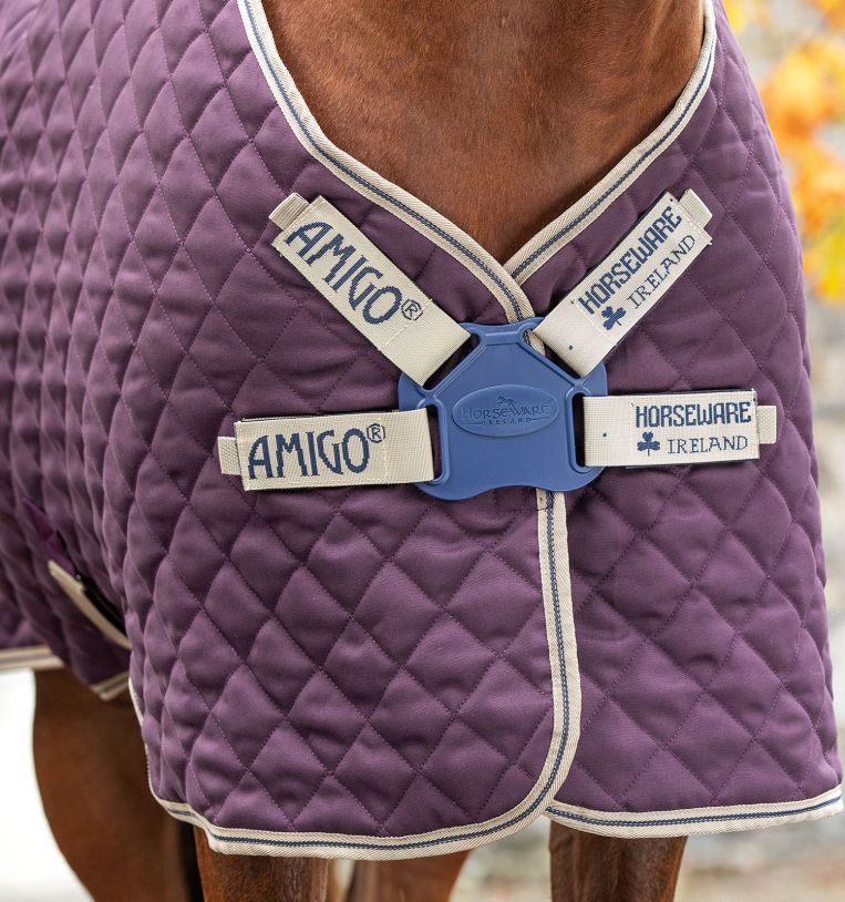 I）新品★Horseware Ireland Underblanket PLUS Horseware Underblanket - Navy/Navy - Horseware-ABAU03-BB00