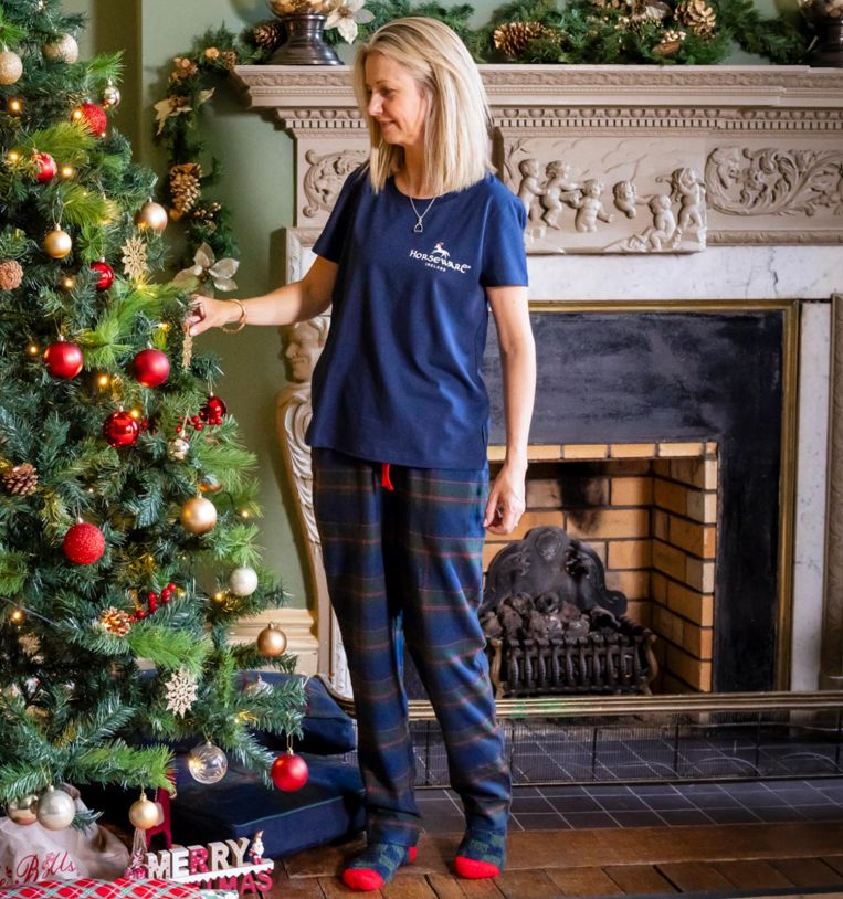 Horseware Ladies Holiday Pajama Set