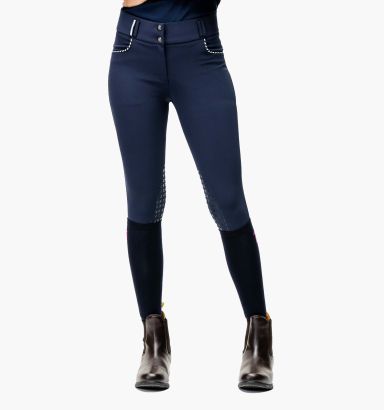 Pantalon D'équitation Taille Mi-haute Horseware® Newmarket - Basanes Grip