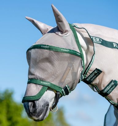 Horse Masters Super Comfort Fliegenmaske Elastizitätsmaske
