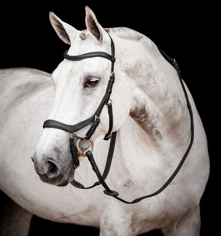 Horseware Micklem® Competition Bridle with Rubber Reins