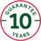 10 Years Guarantee